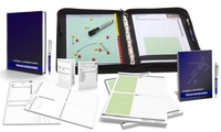 FUSSBALL - TRAINERSET 3 (Trainermappe + Arbeitsbuch + Notizbuch + Notizblock + Spielbeobachtungsblätter)