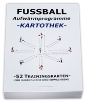 FUSSBALL Trainingskartothek - "Aufwärmprogramme"
