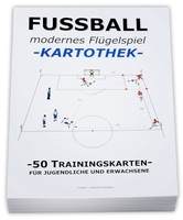 FUSSBALL Trainingskartothek - "modernes Flügelspiel"