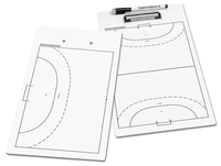HANDBALL - Taktikbrett (weiß)