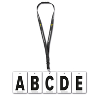 Handball-Betreuerkarten A-E (IHF-konform) - inkl. 5x Schlüsselband