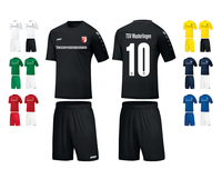 JAKO Trikotsatz (Hose+Trikot) inkl. Druck - 7 Farben,  12 Größen
