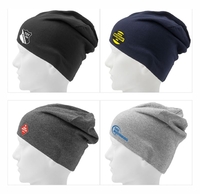 Jersey-Beanie (4 Farben) - individualisierbar - 3 Größen