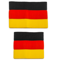 Kapitänsbinde (Junior/Senior) - Deutschland Schwarz-Rot-Gold
