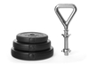 Kettlebell-Griff Set (17, 5 kg) - inkl. Hantelscheiben