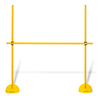 Kombi-Hürden-System (120 cm) - Farbe: Gelb