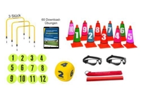 Komplettset (51-teilig) - Trainingswürfel Zahlen 1-6