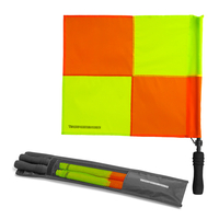Linienrichter-Fahnen Set (großkariert) - inkl. Tasche