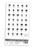 Magnet-Sticker-Set (Positionen) - Handball