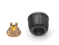 Messing-Flachstrahl-Düse - für Sprühmarkierwagen (Handpumpe)