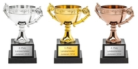 Mini-Pokal (16, 5 cm) - Gold,  Silber oder Bronze