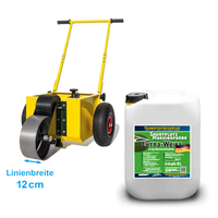 Nassmarkierwagen (Roll-Liner) 2.0 + 1 Kanister Extra-Weiß 14kg (9 Liter)