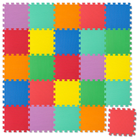Puzzlematte (Spielmatte) 25-teilig - bunt