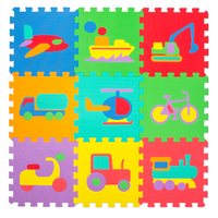 Puzzlematte (Spielmatte) 60-teilig - Fahrzeuge