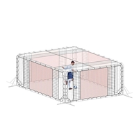 Rebounder Käfig XL - 360 x 360 x 180 cm