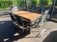 Sicherungsseil (elastisch) für Gartenmöbel - Länge: 360-660 cm