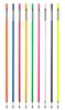 Slalomstange 160 cm (Ø 25 mm,  9 Farben) - einzeln