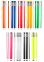 Slalomstangen 160 cm (Ø 25 mm,  9 Farben) - 10er Set