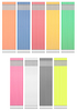 Slalomstangen 160 cm (Ø 25 mm,  9 Farben) - 10er Set