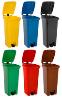 Sportplatz-Mülltonne (100 Liter) - 6 Farben