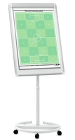 T-PRO - Fussball Taktik-Flipchart-Mobil 700 x 1000 mm