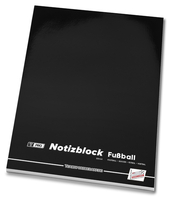 T-PRO Notizblock (50 Blatt) DIN A4 - Fussball