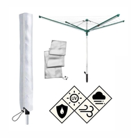 T-PRO Schutzhülle für Wäschespinne (seidengrau) - 3 Größen