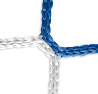 Tornetz (blau-weiß) - 7, 32 x 2, 44 m,  4 mm PP,  80/200 cm