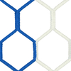 Tornetz HEXA (blau-weiß) - 7, 32 x 2, 44 m,  4 mm PP,  80/200 cm