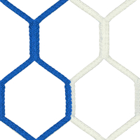Tornetz HEXA (blau-weiß) - 7, 32 x 2, 44 m,  4 mm PP,  80/200 cm