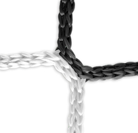 Tornetz (schwarz-weiß) - 7, 32 x 2, 44 m,  4 mm PP,  80/200 cm