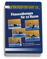 Trainingskarten - "Fitnessübungen für Zuhause" (30 Workouts)