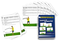 Trainingskarten - "Trainieren mit dem Battle Rope" (30 Workouts)