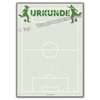 Urkunde (A4,  Karton) - Fußball 2