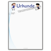 Urkunde (A4,  Karton) - Fußball 4