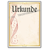Urkunde (A4,  Karton) - Neutral 1