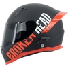 Broken Head BeProud Pro Rot Limited Color Edition inkl. schwarzem Visier