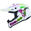 Broken Head Crosshelm FreakZone Weiss-Pink-Grün