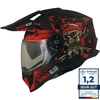 Broken Head Enduro Helm Mit Sonnenblende Jack S. VX2 Rot