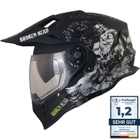 Broken Head Endurohelm Mit Sonnenblende Fullgas Viking VX2