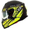 Broken Head Integralhelm mit Sonnenblende Division Gelb