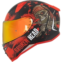 Broken Head Jack S. V2 Pro Rot SET + gratis rot verspiegeltes Visier