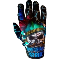 Broken Head MX Handschuhe Bavarian Patriot Schwarz