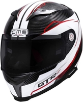 CMS GTRS Carbon Integralhelm Legera red-white Ausstellungsstück (S)