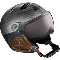 Kask Skihelm Elite Pro 20 Carbon Brown photochromatic