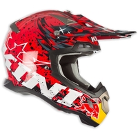 Kini Red Bull Helm Revolution Rot Schwarz (L)