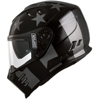 Simpson Venom VX2 ECE Subdued Schwarz Silber