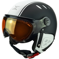 Slokker Skihelm SLK Pato III Schwarz-Weiß