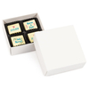 ChocoPrints Quattro Wedding - 4 individuell bedruckte Schokoladensteine