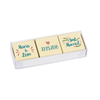 ChocoPrints Trio Mini - Schokolade - 3 personalisierbare Schokosteine als Gastgeschenk